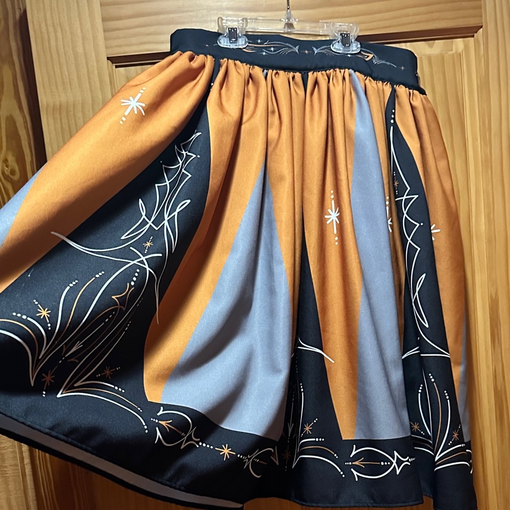 Rare Pinstripe Hotrod Pinup Retro Pinupgirl Circle Skirt by DVF Oblong Box